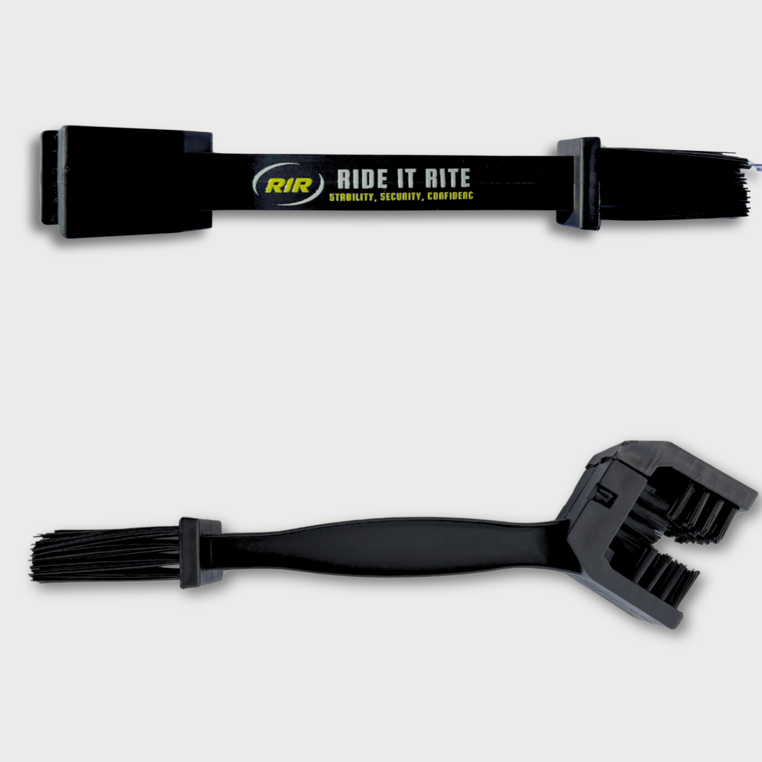 Motorcycle Chain Cleaning Brush, Black