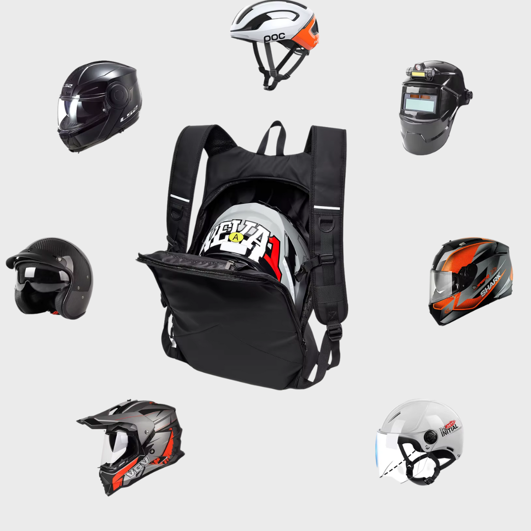 50L Motorcycle waterproof helmet backpack