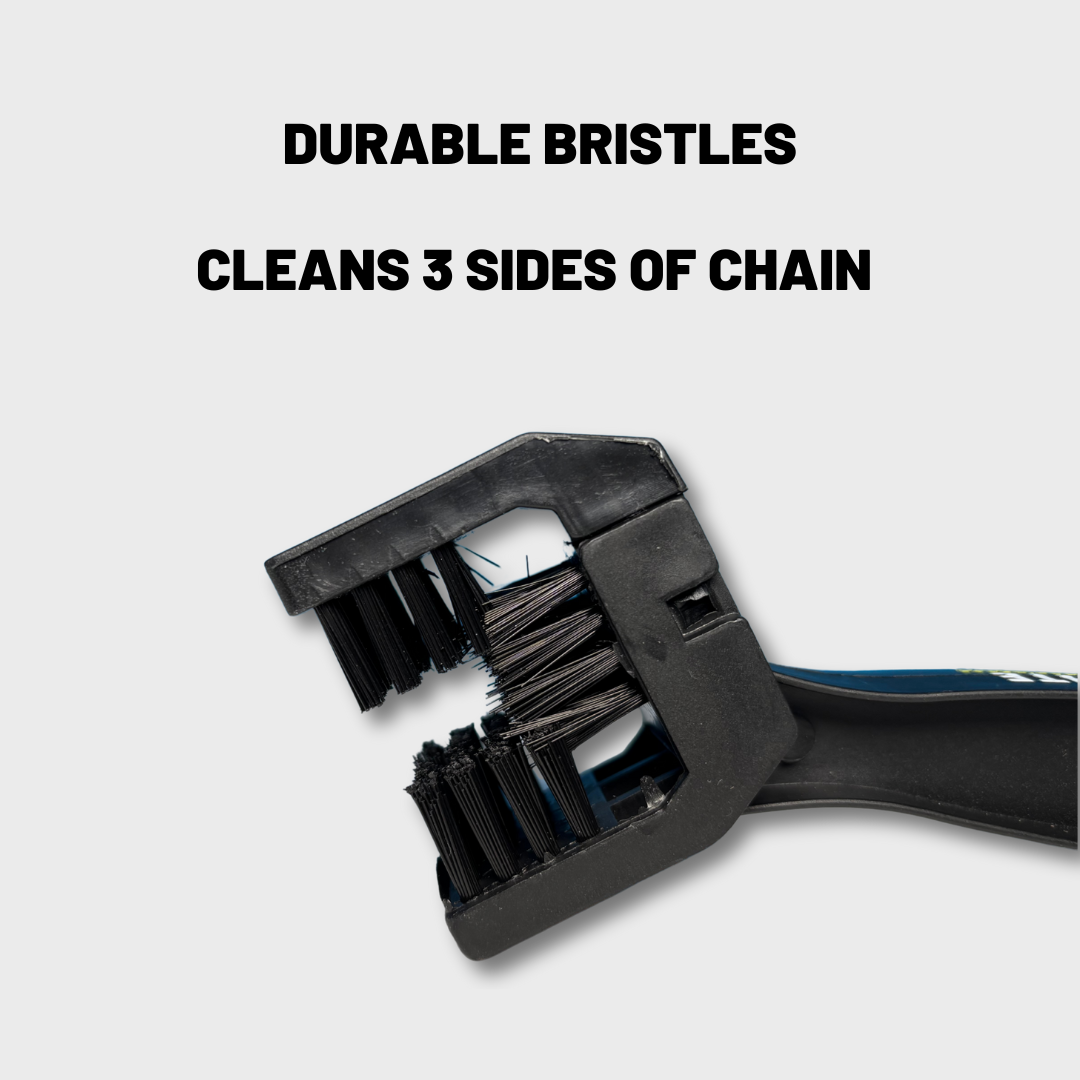 Motorcycle Chain Cleaning Brush, Black