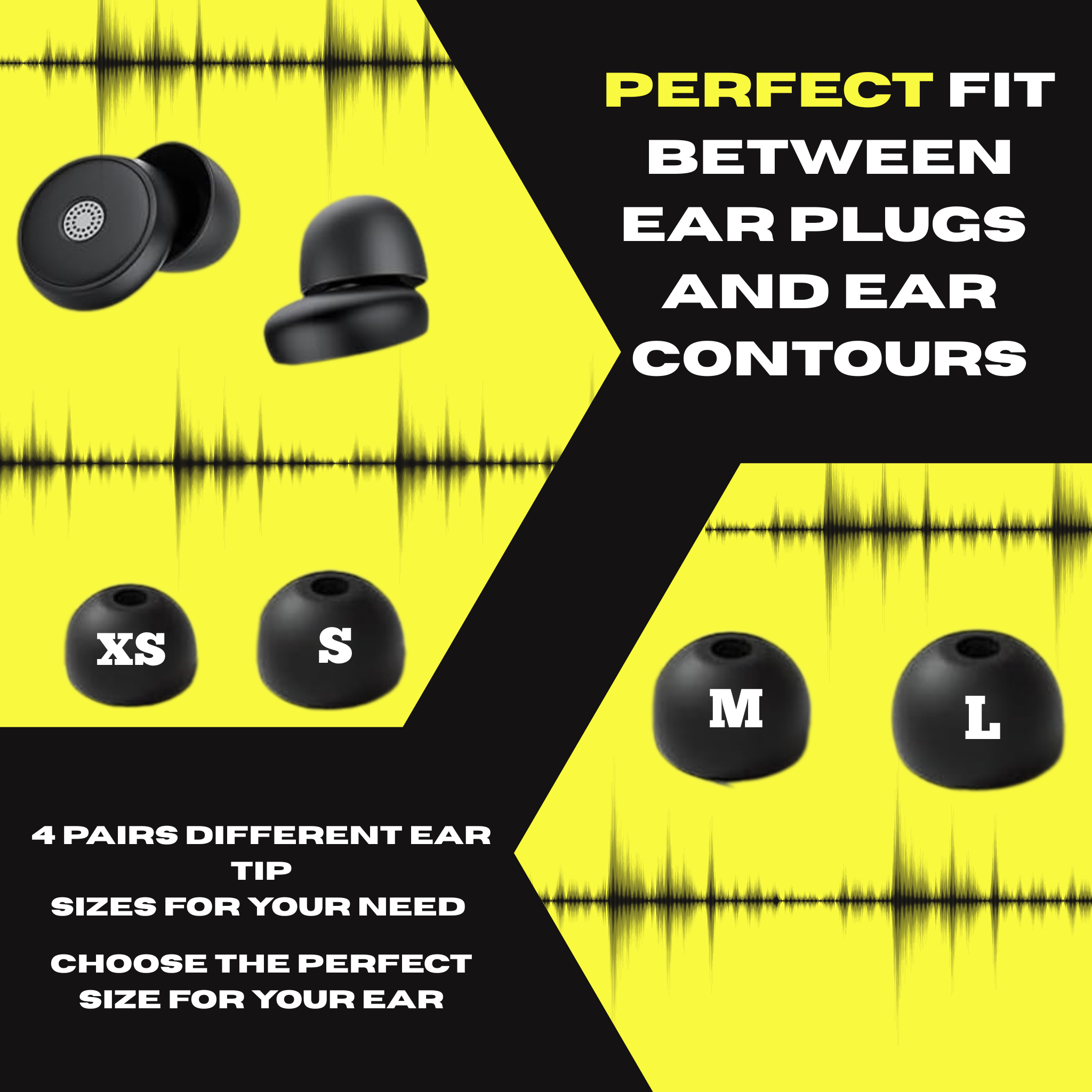 Quiet Silicone Motorcycle Ear Plugs for Noise Reduction Noise Filtering